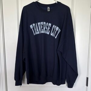 Traverse City Navy Blue Sweater